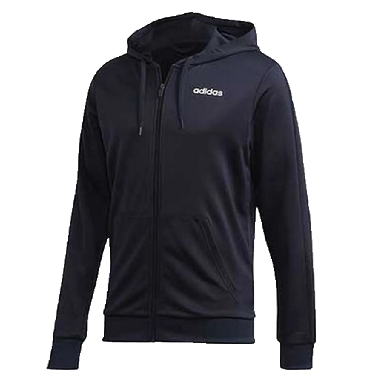 ADIDAS LINEAR ZIP HOODY NAVY DV2450