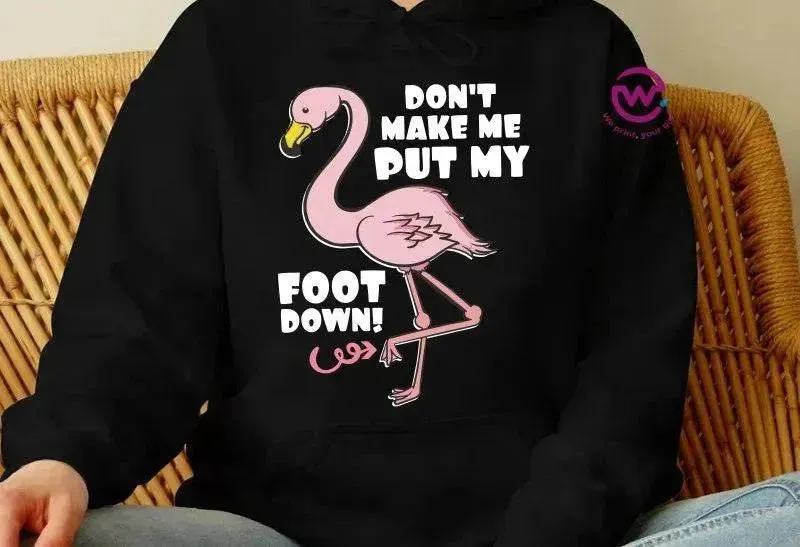 Adult Hoodies -FLAMINGO-B