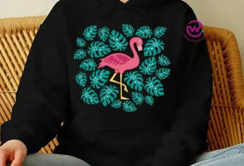 Adult Hoodies -FLAMINGO-B