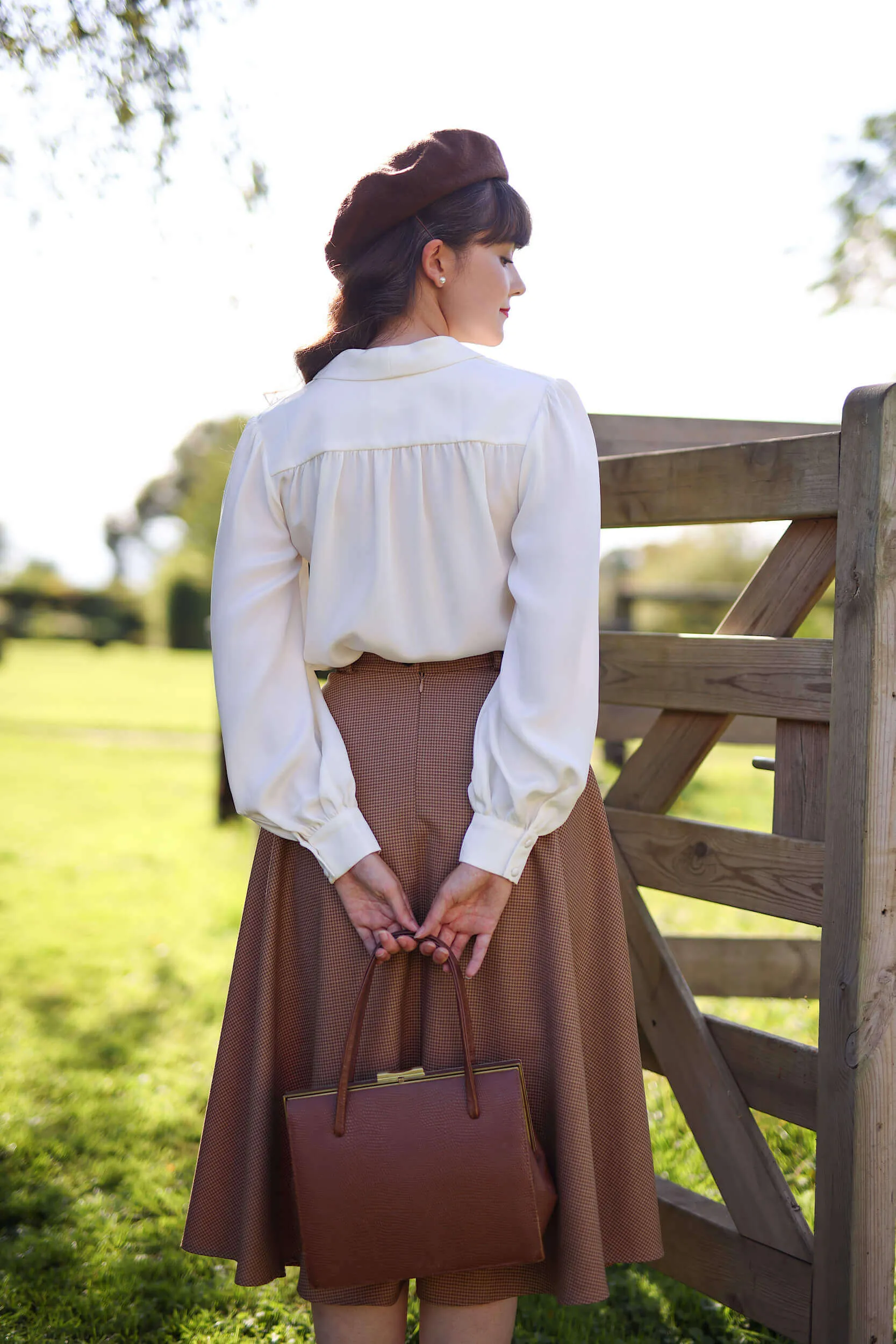 Audrey Wool Skirt