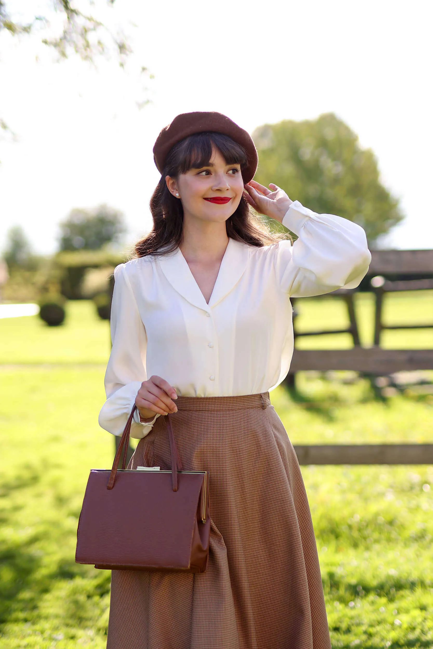 Audrey Wool Skirt