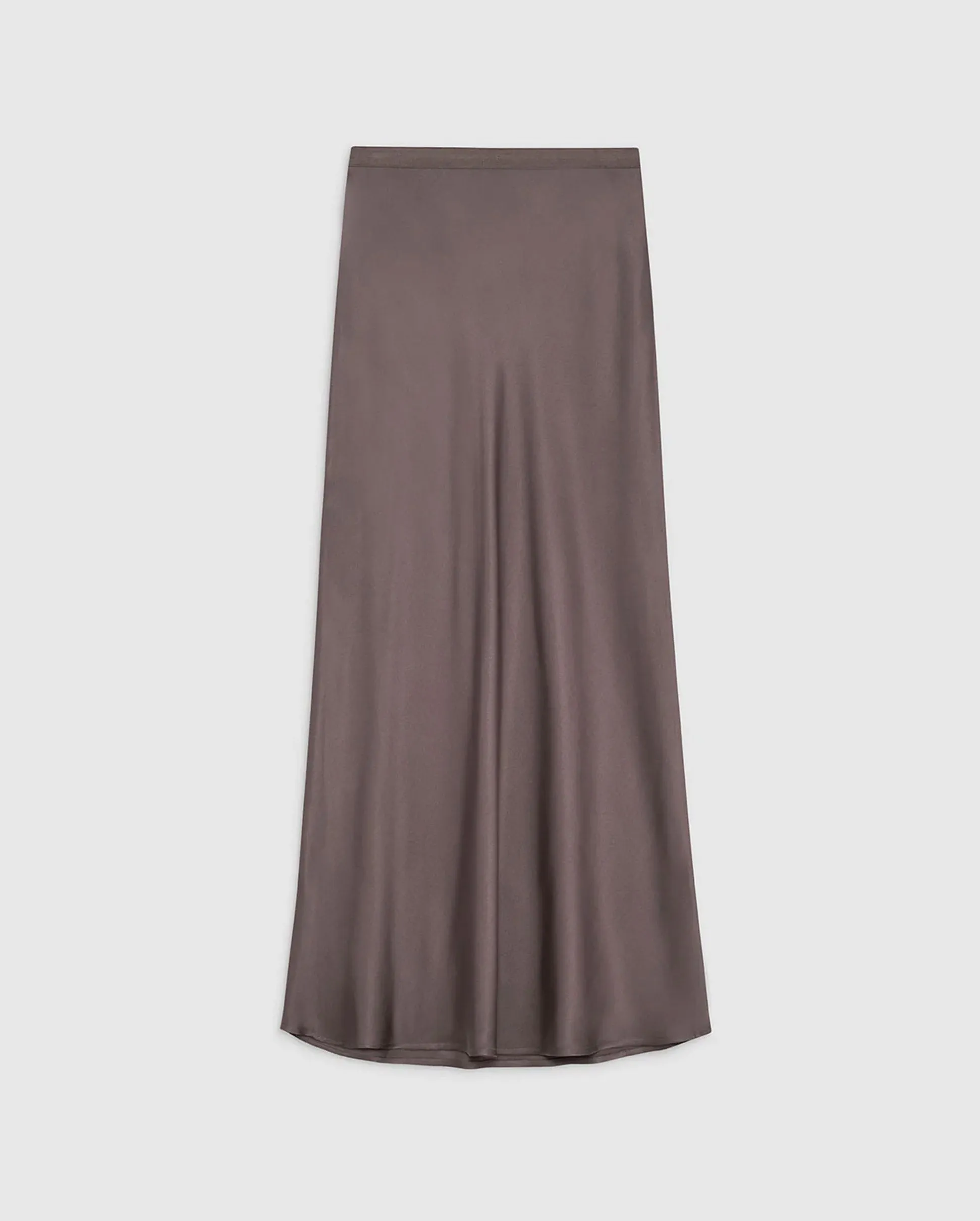 BAR SILK SKIRT / IRON