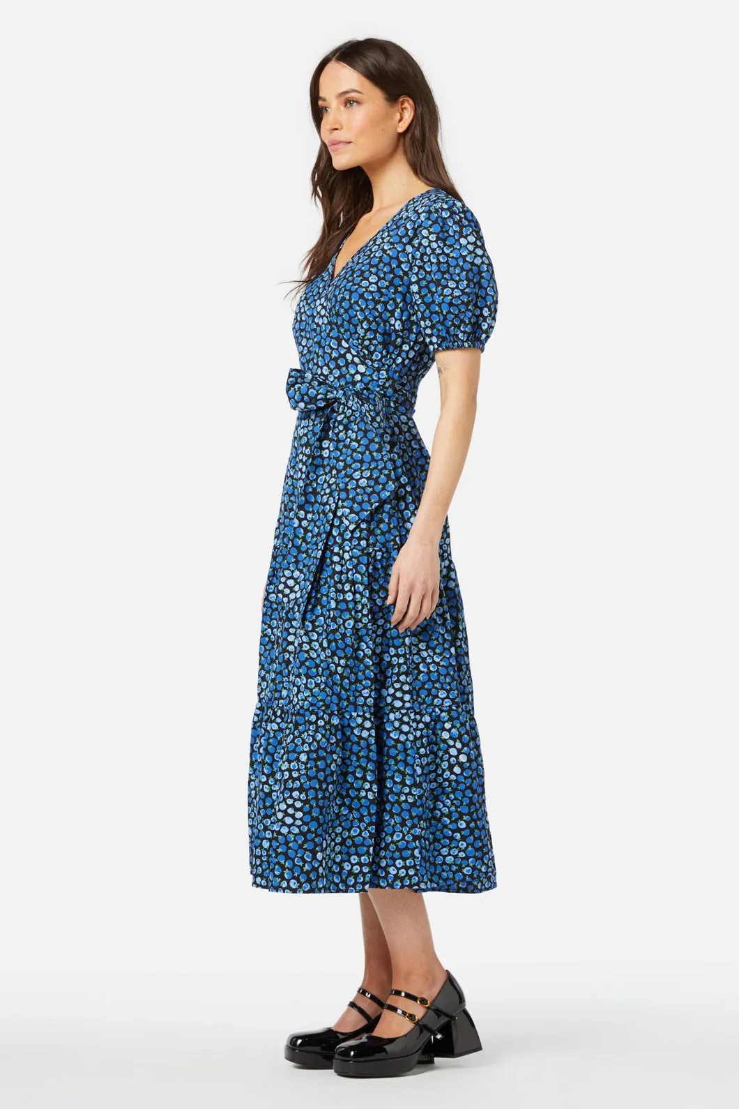 Bessie Midi Wrap Dress