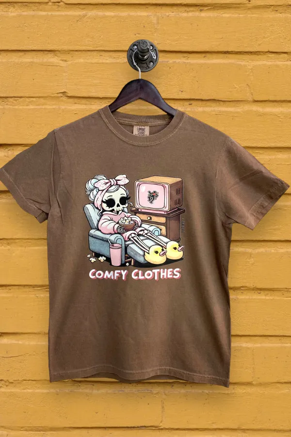 CC DTF COMFY CLOTHES - ESPRESSO