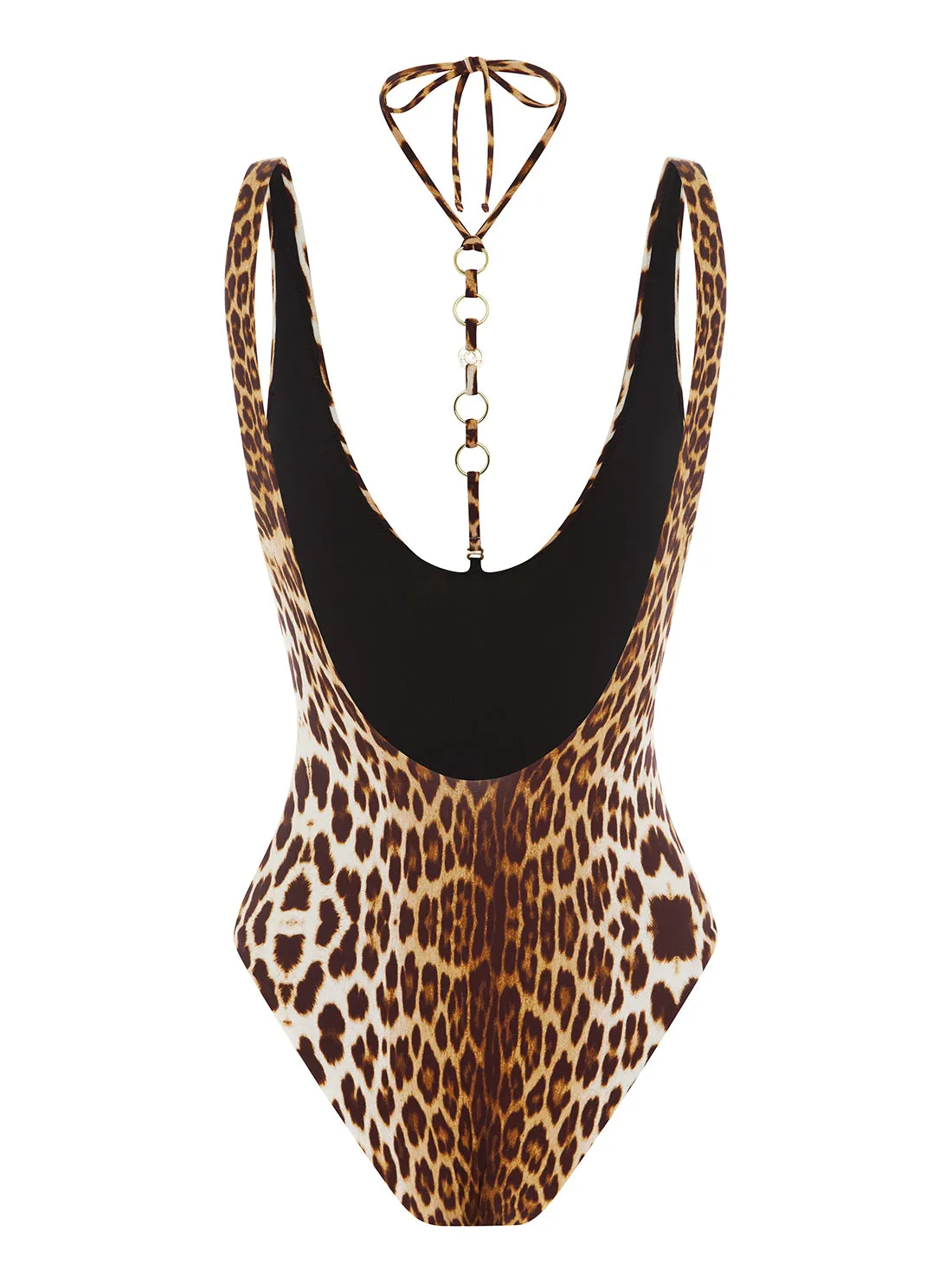 Chic Leopard One-Piece Swimsuit