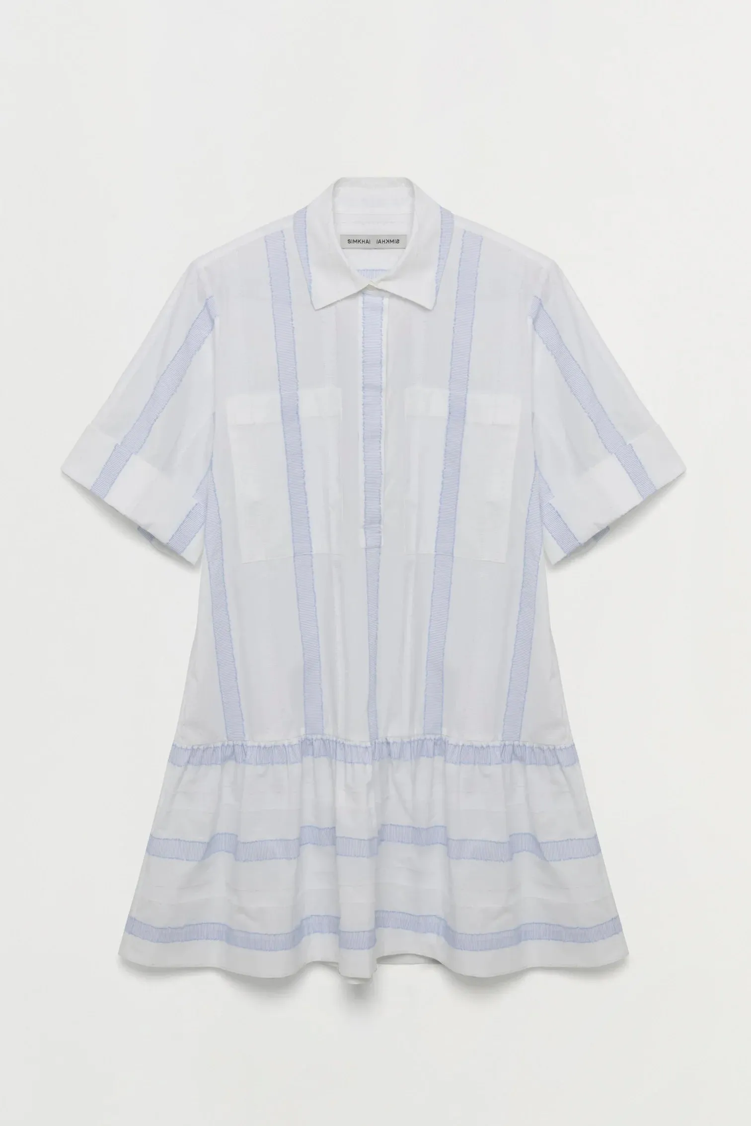 Cris Short Sleeve Shirt Dress