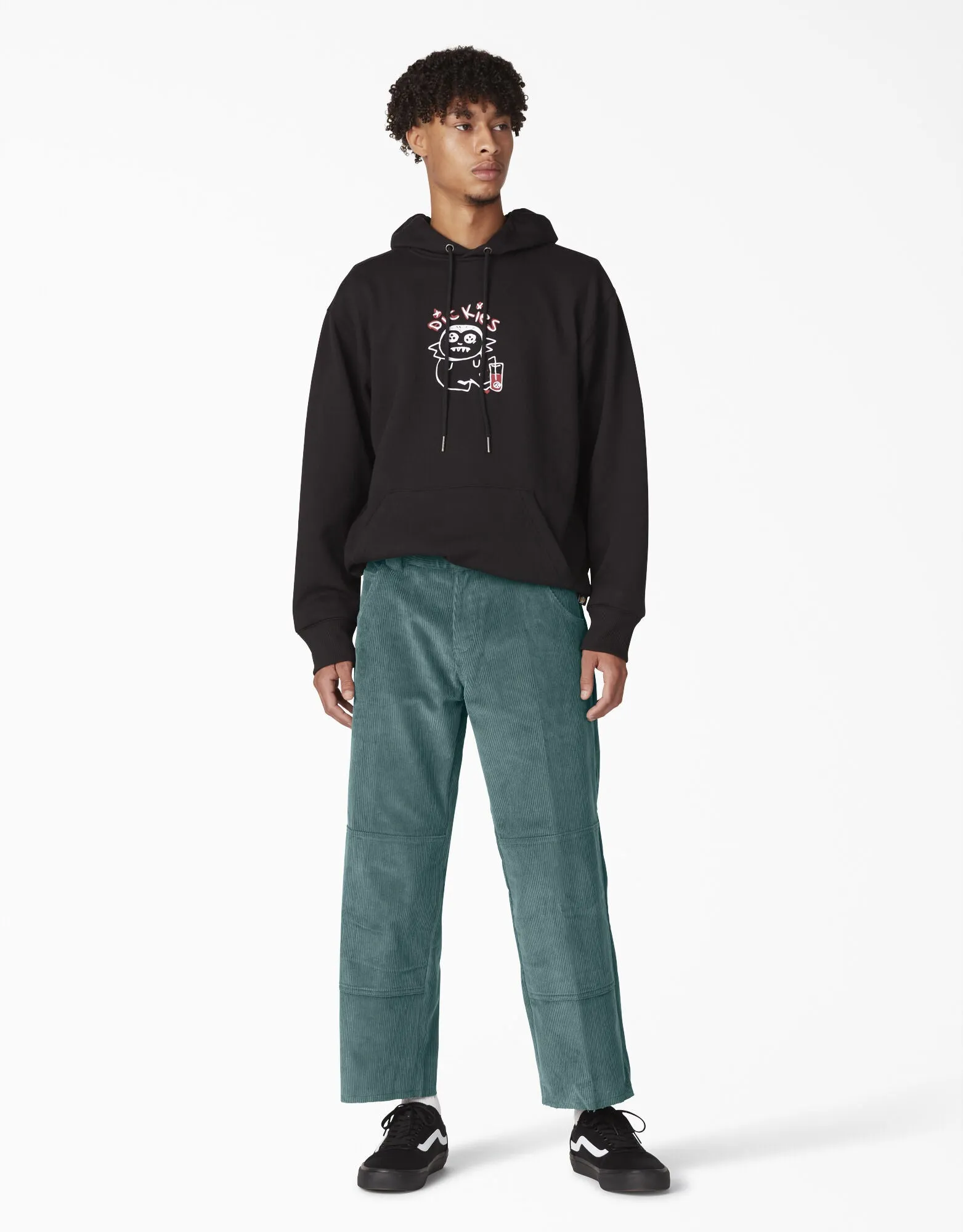 Dickies Franky Villani Sicko Corduroy Double Knee Pants - Lincoln Green