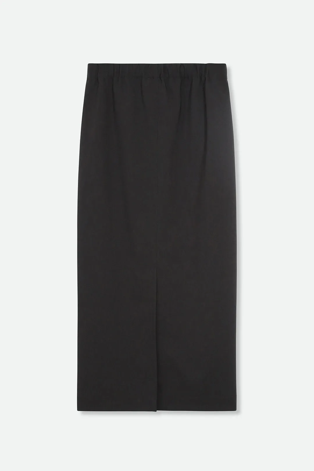 JACKIE LONG SKIRT IN TECHNICAL STRETCH BLACK