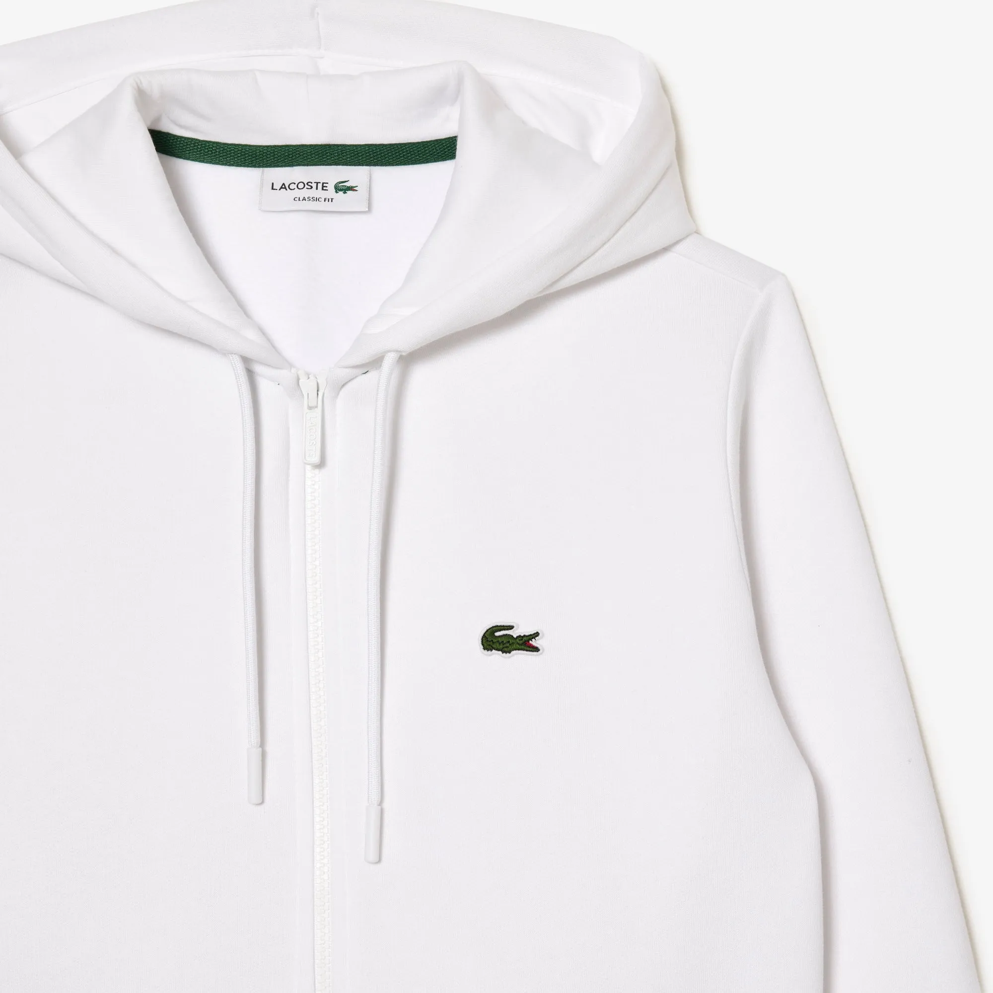 Lacoste Zip-Up Fleece Hoodie