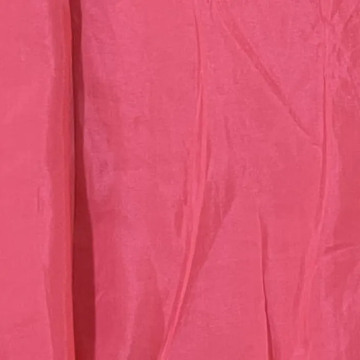 Light Neon Pink Solid Shantoon Fabric