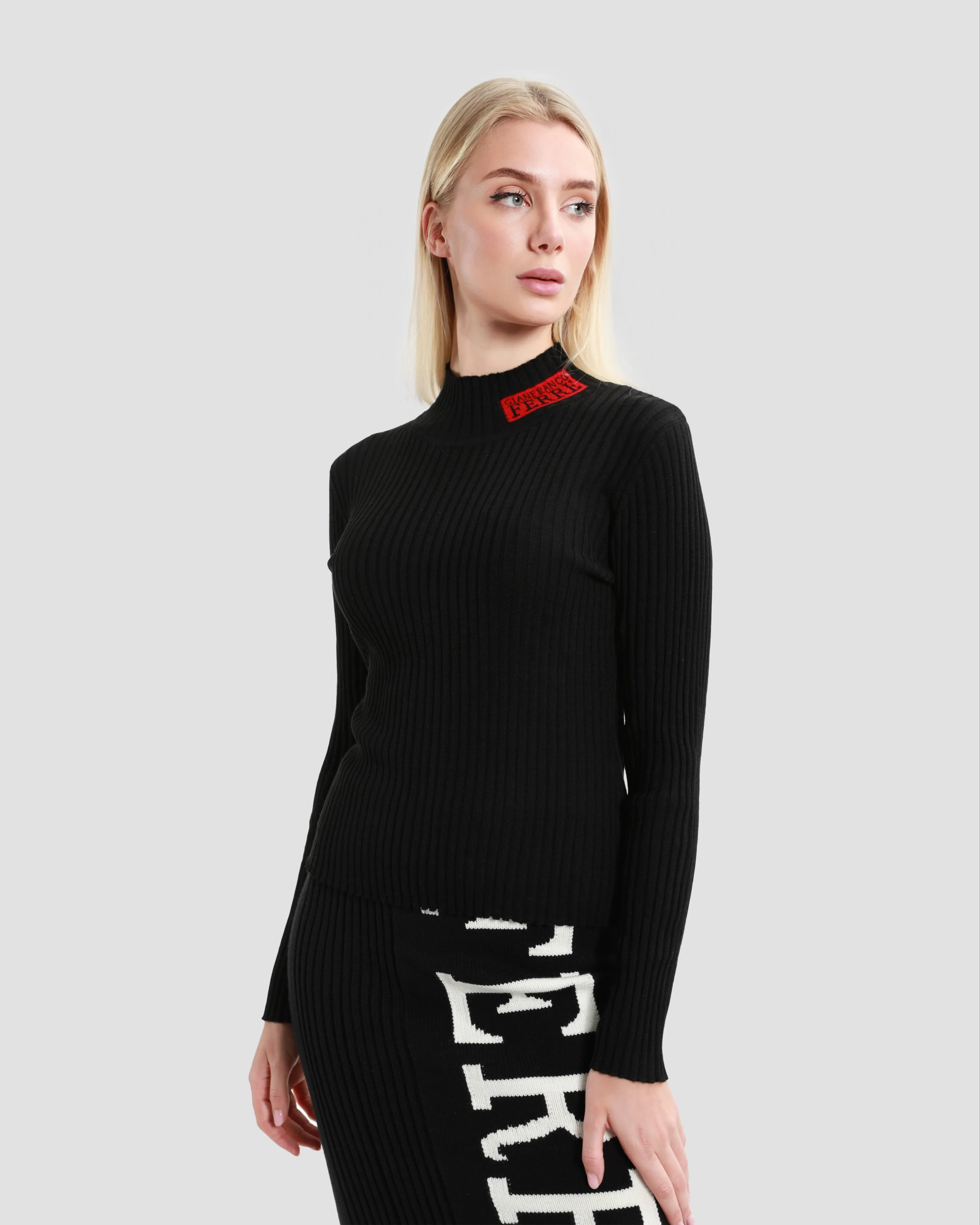 Logo Neck Knitwear