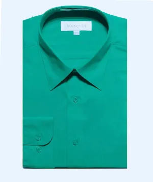 Marquis Modern Fit Dress Shirt - Emerald Green