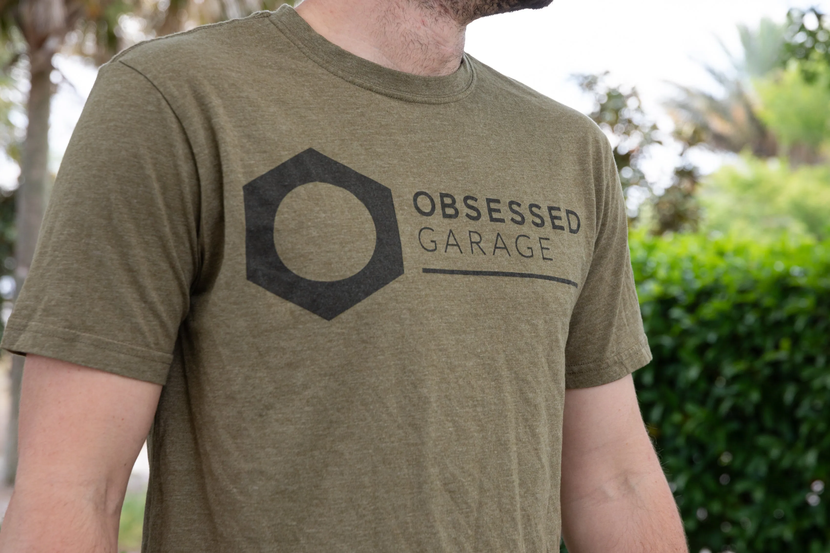 Obsessed Garage Modern Logo Tee