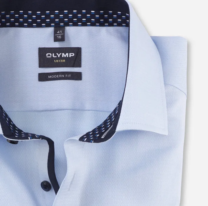 OLYMP - Modern Fit Blue Shirt