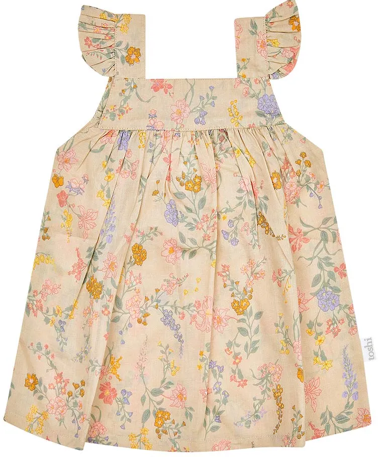 TOSHI BABY DRESS ISABELLE ALMOND