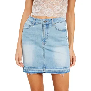 Women's 5 Pocket Mini Denim Skirt